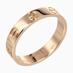 Love Wedding Ring in Pink Gold from Cartier
