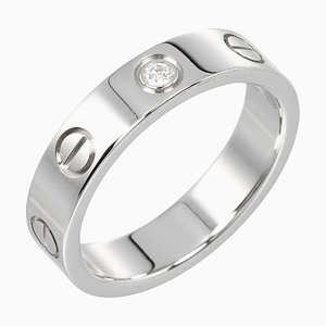 Love Wedding Ring in White Gold from Cartier