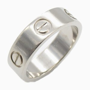 Anillo Love en oro blanco de Cartier