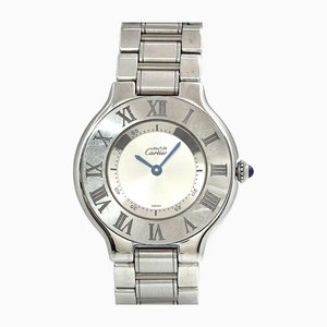 Must 21 Vantian W10110t2 Boys Watch with Silver Dial Quartz from Cartier