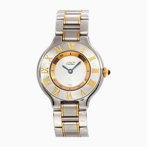Reloj para mujer Must 21 Vantian Combi de Cartier