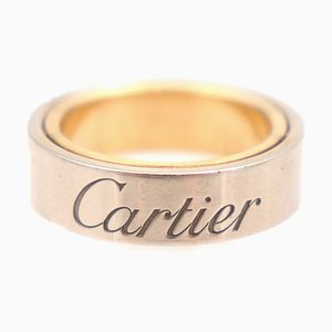 Bague Secret Love Love en Or Blanc et Or Rose de Cartier