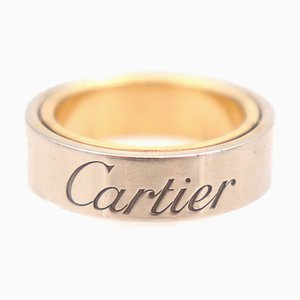 Secret Love Ring Love aus Weißgold & Rotgold von Cartier