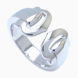 2C Boucluse Ring #51 K18WG White Gold from Cartier