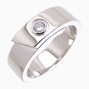 Diamond Anniversary Womens Ring in White Gold from Cartier