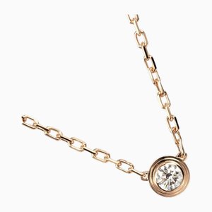 Collana Damour Diamant Leger SM in oro rosa e diamanti di Cartier