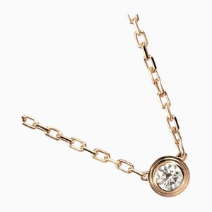 Damour Diamant Leger SM Necklace in Pink Gold Diamond from Cartier