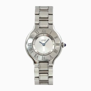 Must21 Vantian W10109t2 Womens Watch with. Silver Dial Quartz from Cartier