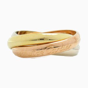 Cartier Trinity Ring Ring Gold K18 [Yellow Gold] 750 Three Gold Gold