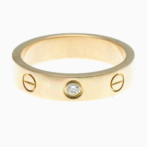 Love Mini Love Ring Pink Gold from Cartier