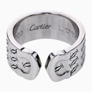 C2 Ring K18wg White Gold from Cartier