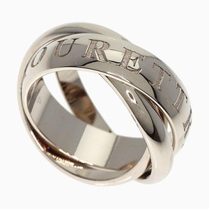 Trinity Limited Model #50 Ring K18 White Gold Ladies from Cartier