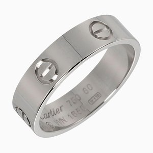 Anillo de amor tamaño 19,5 7,1 g K18wg de oro blanco de Cartier