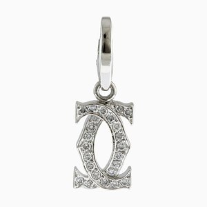 2C Diamant Anhänger Top 18k Damen von Cartier