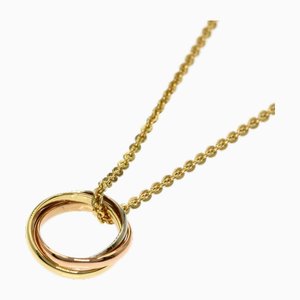 Trinity Necklace K18 Yellow Gold K18wg K18pg Womens from Cartier