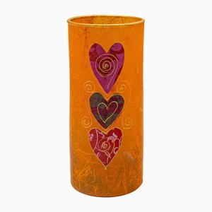 Small English Decorative Vase by Margaret Johnson, 2000s