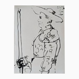 Pablo Picasso, Picador, Original Lithographie, 1961