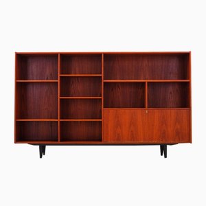 Libreria in teak, Design, Danimarca, anni '70, Produzione: Danimarca