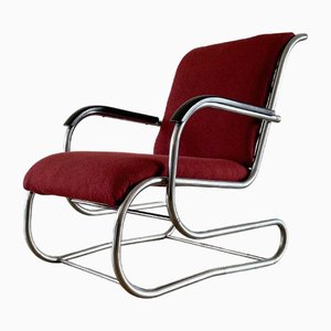 Röhrenförmiger Sessel Modell 55 von Paul Schuitema, 1932