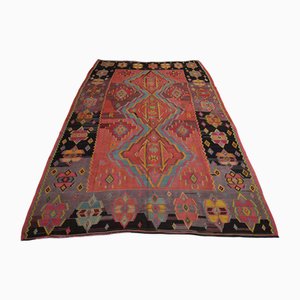 Vintage Turkish Oushak Wool Rug, 1960s