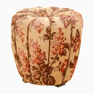 Pouf Art Deco Mid-Century di Jindřich Halabala per Up Závody, Former Czechoslovakia, anni '50