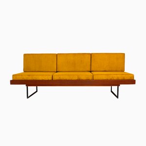 Mid-Century Sofa Daybed with Coffee Table from Interier Praha, 1960s, Set of 2