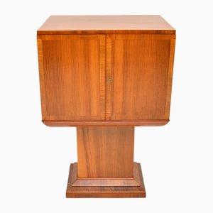 Art Deco Drinks Cabinet in Walnut, 1930s