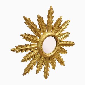 Giltwood Sun Mirror