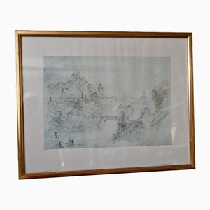 William Turner, Baden 2, 1800s, Print, Framed