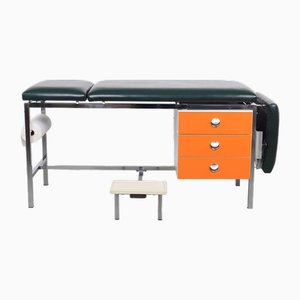 Treatment Table with Drawer Unit and Step, 1970s