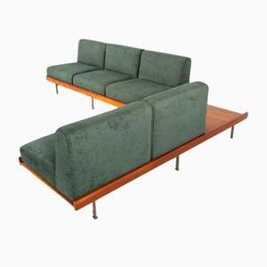 Mid-Century Modern Sofa from Saporiti, Italy, 1960s, Set of 2