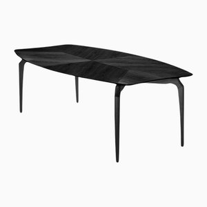 Table in Black Stained Wood by Oscar Tusquets for BD Barcelona