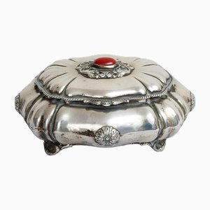 Silver Jewelry Box, Early 20th Century