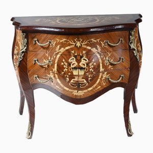 Louis XV French Bombe Dresser