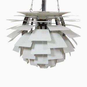 Lampada da soffitto bianca di Poul Henningsen