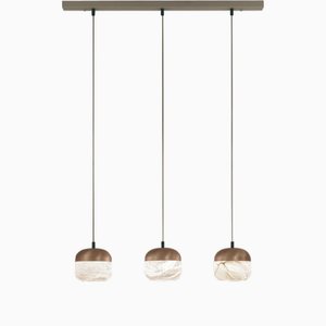 Copper 3 Pendant Lamp by United Alabaster