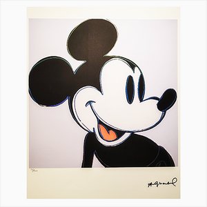 Andy Warhol, Mickey Mouse, Lithographie, 1970er