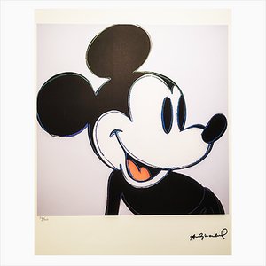 Andy Warhol, Mickey Mouse, litografía, años 70