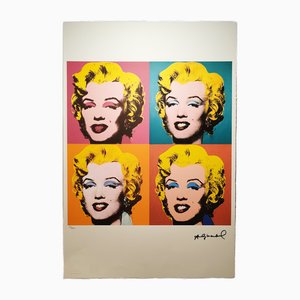 Andy Warhol, Marilyn, Litografia, anni '80