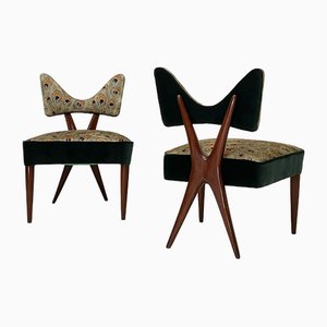 Rava Armchairs by Carlo Enrico, 1950s, Set of 2