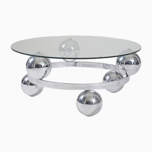 Table Basse Space Age en Verre