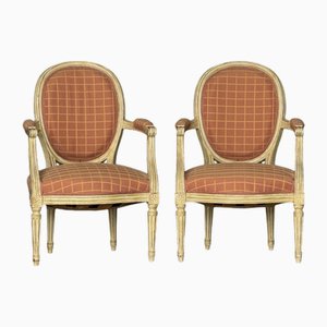 French Armchairs, 1920s, Set of 2