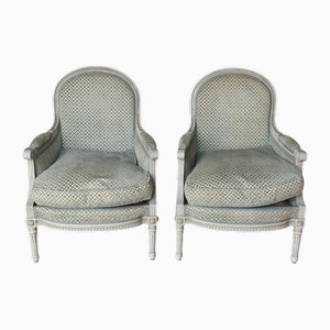 French Bergere Chairs, 1900s, Set of 2, Set of 2