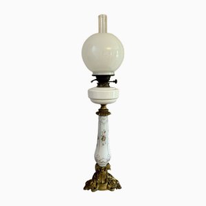 Antique Victorian Oil Lamp, 1880