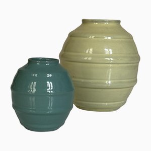 Vase Beehive par Kurt Ekholm pour Arabia, Set de 2