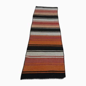 Tappeto Kilim Runner vintage, Turchia, anni '60