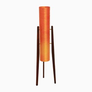 Rocket Lampe in Gelb/Orange,1950er