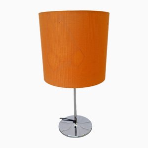 Lámpara de mesa ajustable era espacial en naranja de Staff