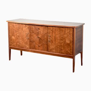 Sideboard aus Messing & Nussholz von Vanson, 1960er