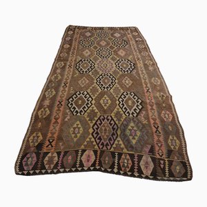 Tappeto Kilim vintage a righe, anni '60